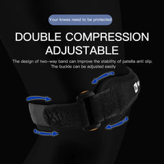 Adjustable Patellar Tendon Knee Strap – Shock Absorbing Compression Brace