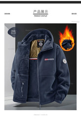 Men’s Maxbarley Retro Fleece Winter Tracksuit Set