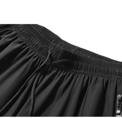 Men’s Quick-Dry Running Pants – Zipper Fitness Trousers