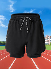 Men’s 2-in-1 Summer Running Shorts