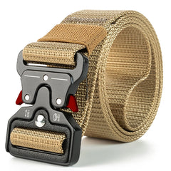 Unisex Tactical Nylon Belt with Quick Release Buckle