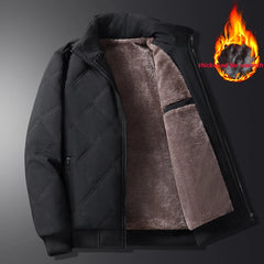 Men’s Fleece-Lined Outdoor Parka