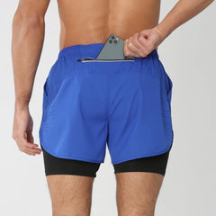 Men’s 2-in-1 Quick-Dry Running Shorts