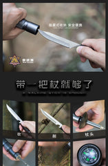 Folding Telescopic Hiking Poles – Ultralight Multifunction Outdoor Set