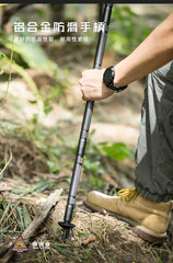 Folding Telescopic Hiking Poles – Ultralight Multifunction Outdoor Set