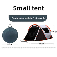 5–8 Person Automatic Pop-Up Camping Tent – Waterproof Quick Opening Outdoor Shelter