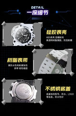 Teenage Men’s Glow Sports Watch – Trendy Electronic LED Watch