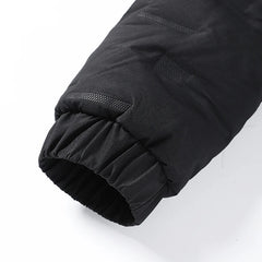 2024 Men’s Cotton Padded Bomber Jacket – Slim Fit Winter Streetwear Coat