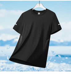 CHRLCK Men’s Quick-Dry Sports T-Shirt – Summer Outdoor
