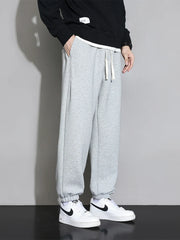 Plus-Size Men’s Cotton Jogger Sweatpants