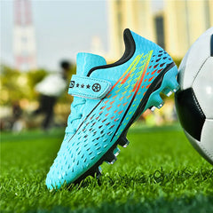 Kids’ Ultralight Football Boots – Non-Slip Outdoor Soccer Shoes
