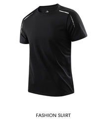 CHRLCK Men’s Quick-Dry Sports T-Shirt – Summer Outdoor