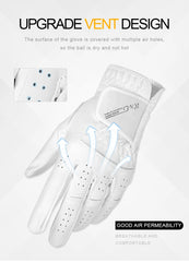 Men’s Golf Gloves – Non-Slip, Breathable, Left Hand