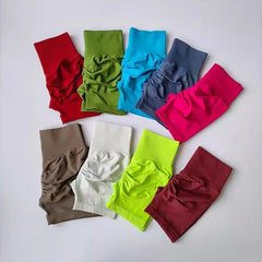 Women’s High-Waist Breathable Yoga Shorts