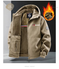 Men’s Maxbarley Retro Fleece Winter Tracksuit Set