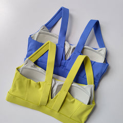 Seamless Yoga Set for Women – Push-Up Bra & High-Waist Leggings 2-Piece Workout Outfit