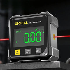 360° Digital Angle Gauge & Magnetic Level
