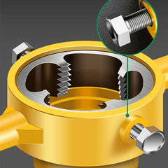 4-Point & 6-Point Water Pipe Inner Hole Opener – Drill-Driven Universal Tapping Tool