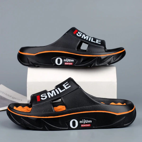 Men’s Massage Slippers – Soft Summer Indoor & Outdoor Slides