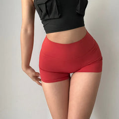 GymHUB High-Waist Hip-Lift Yoga Shorts