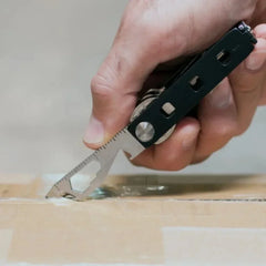 10-in-1 EDC Pocket Survival Tool – Multifunctional Camping Keychain Gadget