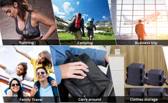 Portable Waterproof Shoe Storage Bags – 2/4 Pack Travel Organizer