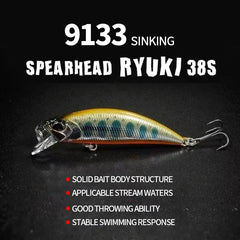 38mm Mini Sinking Minnow Fishing Lure