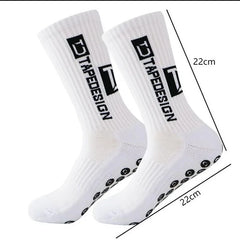 Unisex Non-Slip Sports Socks – Mid-Calf Football & Training