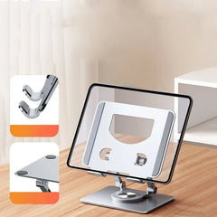 360° Rotatable Tablet Stand – Adjustable Foldable Desktop Holder (4.7–12")