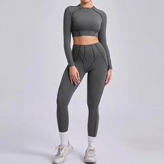 Women’s Seamless High-Waist Yoga Set