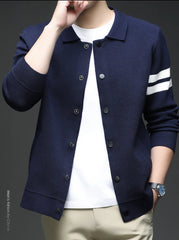 Men’s Knitted Cardigan Sweater Jacket