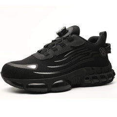 Men’s Steel Toe Safety Sneakers – Puncture-Proof, Anti-Smash, Air Cushion Work Shoes
