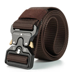 Unisex Tactical Nylon Belt with Quick Release Buckle