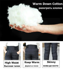 Kids Winter Warm Pants – Cotton-Padded Waterproof Ski Trousers (2–12Y)