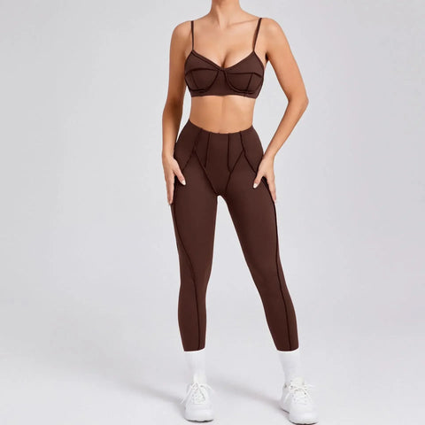 Women’s Seamless High-Waist Yoga Set