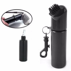 Golf Club Cleaning Brush with Groove Sharpener – Portable Golf Accessory