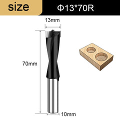 Tideway Forstner Gang Drill Bit – 70mm Alloy Hole Opener