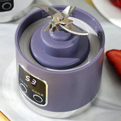 Portable Wireless USB Mini Juicer Blender 450ml Fruit Mixer Cup