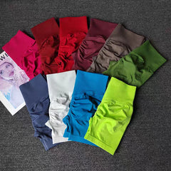Women’s High-Waist Breathable Yoga Shorts