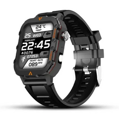 2025 Military Smartwatch 1.73″ – Outdoor Sports Watch with Flashlight