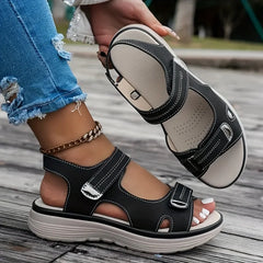 Women’s Summer Wedge Sandals – Lightweight Platform Beach Shoes