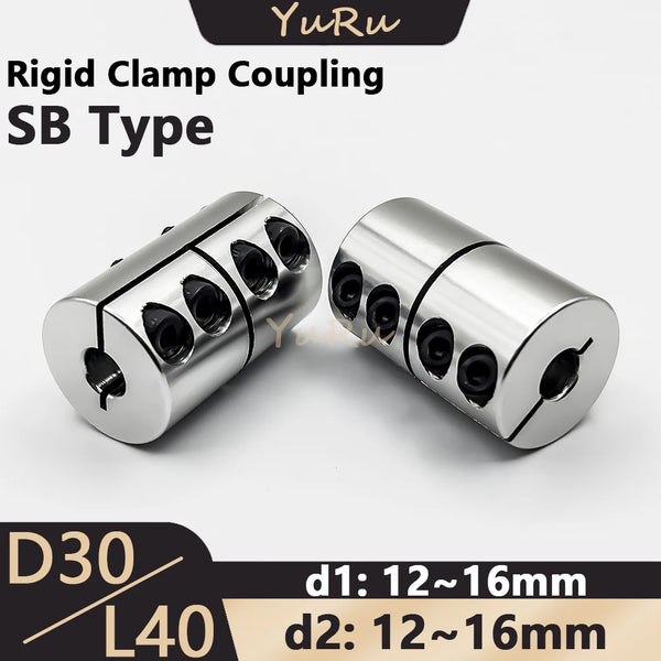 D30L40 SB Rigid Clamp Coupling for CNC Motors
