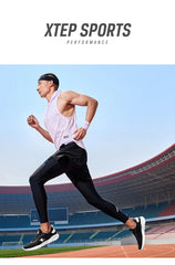 Xtep 2025 Men’s Running Shoes – Sweat-Absorbing, Wear-Resistant Sports Sneakers