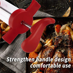 BBQ Meat Injector Syringe – Stainless Steel Marinade Flavor Injector for Turkey, Chicken & Grilling