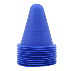 10PCS Training Cones Set – Soft Sports Marker for Soccer, Skating, and Fitness Drills