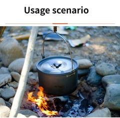 Lightweight Camping Cookware Set – Portable Pot & Pan Kit for 1–7 People