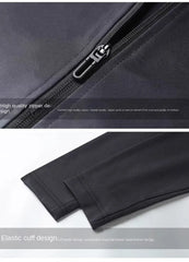 Men’s Autumn Running Jacket – Quick-Dry Sports Windbreaker with Fleece Lining