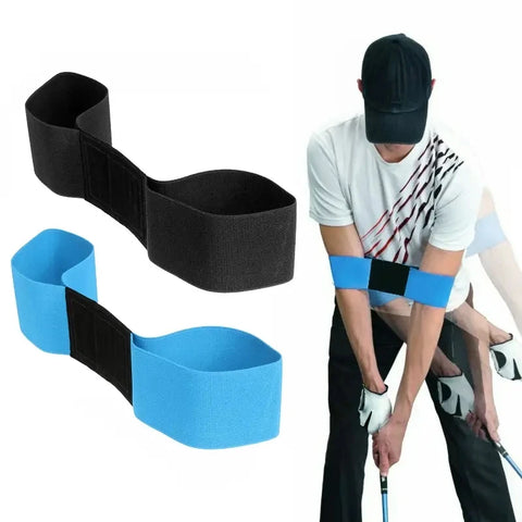 Elastic Golf Swing Trainer Arm Band – Posture Corrector for Beginners