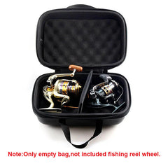 Waterproof Fishing Reel Storage Bag – Shockproof Protective Case for 1–2 Reels
