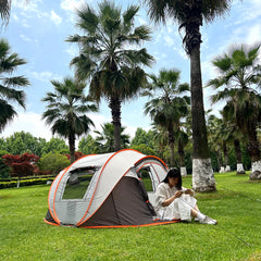 5–8 Person Automatic Pop-Up Camping Tent – Waterproof Quick Opening Outdoor Shelter